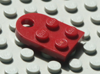 dark red lego plates.