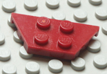 dark red Lego plate.