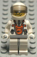 white torso Lego minifigure.