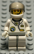 white torso Lego minifigure.