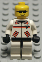 white torso Lego minifigure.