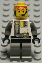 white torso Lego minifigure.