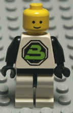 white torso Lego minifigure.