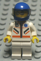 white torso Lego minifigure.