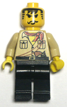 Tan, Lego, minifigure, replacement.