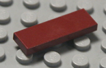 dark red Lego plate.