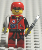 Lego minifigure.