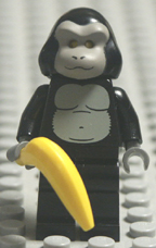 Lego minifigure.