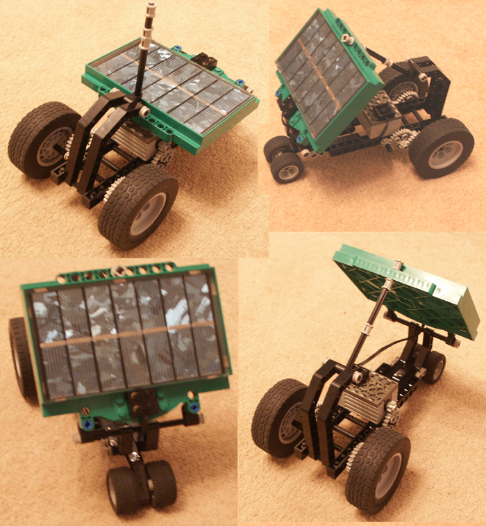 Lego solar powered vehicle