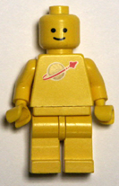 Yellow, Lego, minifigure, body, torso.