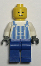 white Lego minifigure.