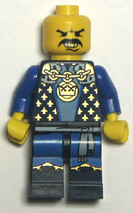 Blue Lego minifigure body.